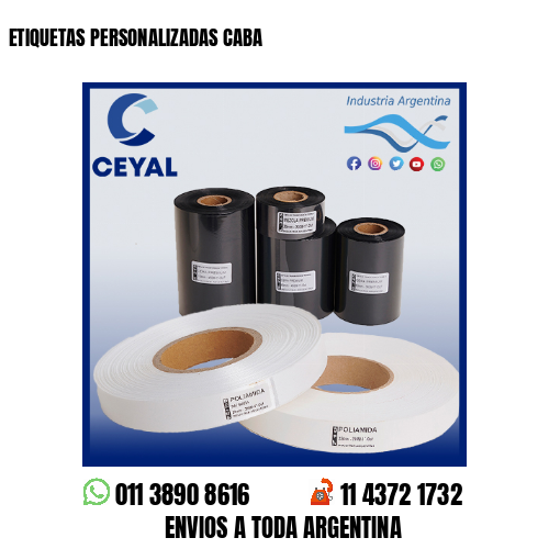 ETIQUETAS PERSONALIZADAS CABA