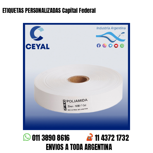 ETIQUETAS PERSONALIZADAS Capital Federal