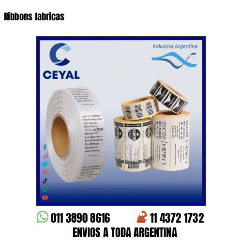 Ribbons fabricas