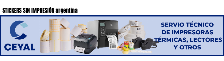 STICKERS SIN IMPRESIÓN argentina