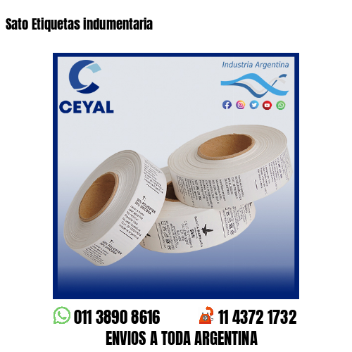 Sato Etiquetas indumentaria