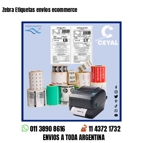 Zebra Etiquetas envios ecommerce