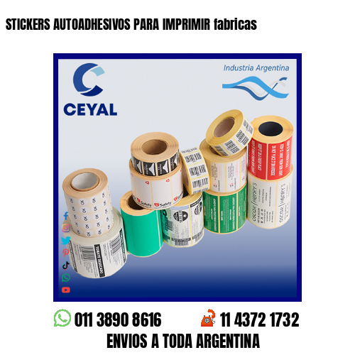 STICKERS AUTOADHESIVOS PARA IMPRIMIR fabricas