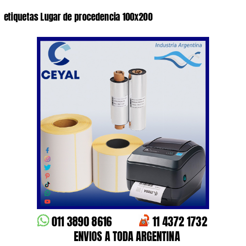 etiquetas Lugar de procedencia 100×200