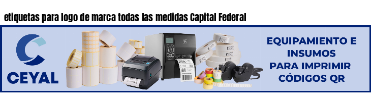 etiquetas para logo de marca todas las medidas Capital Federal
