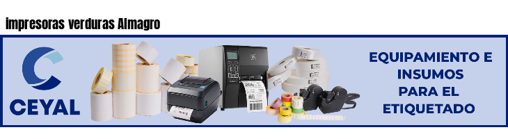 impresoras verduras Almagro