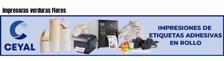 impresoras verduras Flores