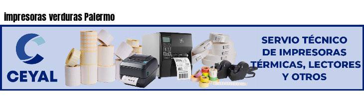 impresoras verduras Palermo