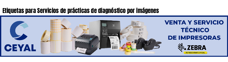 Etiquetas para Servicios de prácticas de diagnóstico por imágenes