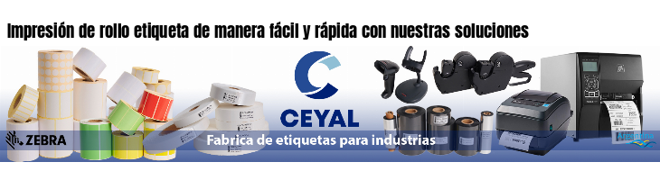 Impresión de rollo etiqueta de manera fácil y rápida con nuestras soluciones