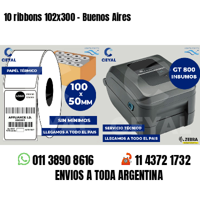 10 ribbons 102x300 - Buenos Aires