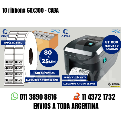 10 ribbons 60x300 - CABA