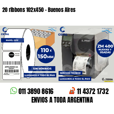 20 ribbons 102x450 - Buenos Aires