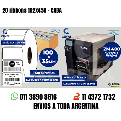 20 ribbons 102x450 - CABA