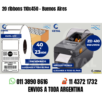 20 ribbons 110x450 - Buenos Aires