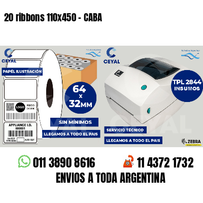 20 ribbons 110x450 - CABA