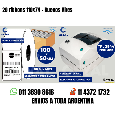 20 ribbons 110x74 - Buenos Aires