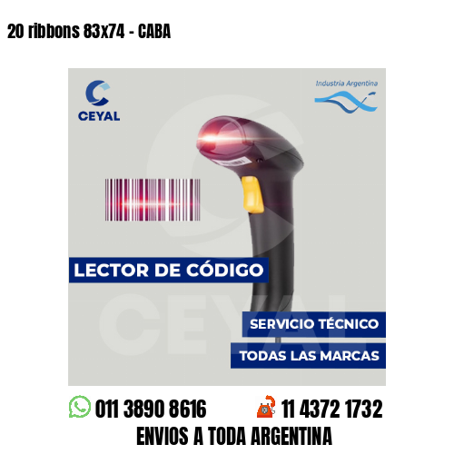 20 ribbons 83x74 - CABA