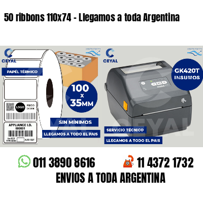 50 ribbons 110x74 - Llegamos a toda Argentina