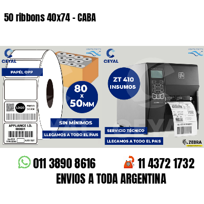 50 ribbons 40x74 - CABA