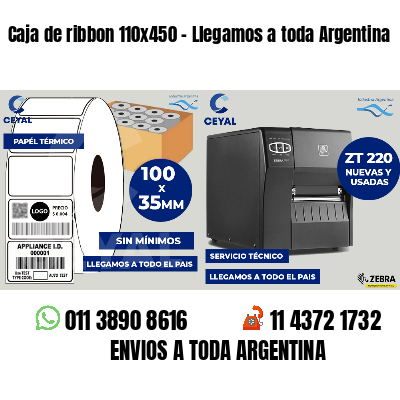 Caja de ribbon 110x450 - Llegamos a toda Argentina