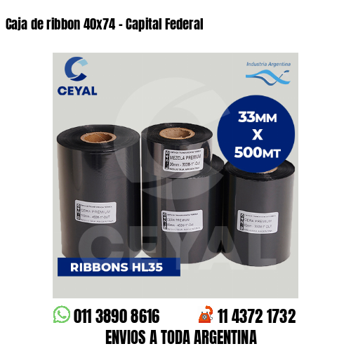 Caja de ribbon 40×74 – Capital Federal