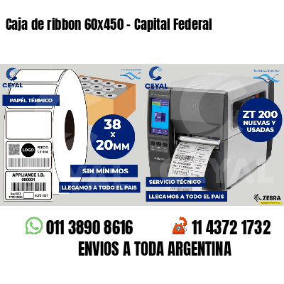 Caja de ribbon 60x450 - Capital Federal