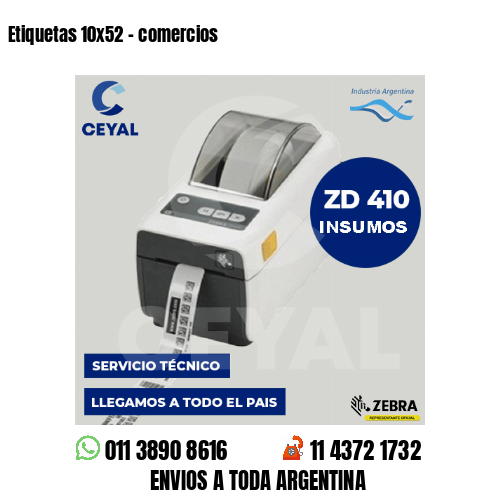 Etiquetas 10×52 – comercios