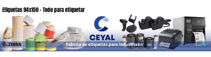 Etiquetas 94x150 - Todo para etiquetar