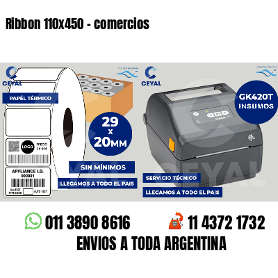 Ribbon 110x450 - comercios