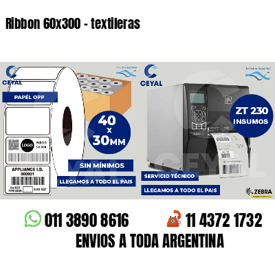 Ribbon 60x300 - textileras