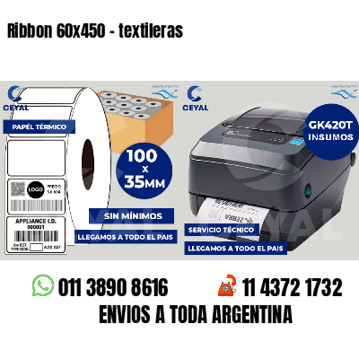 Ribbon 60x450 - textileras
