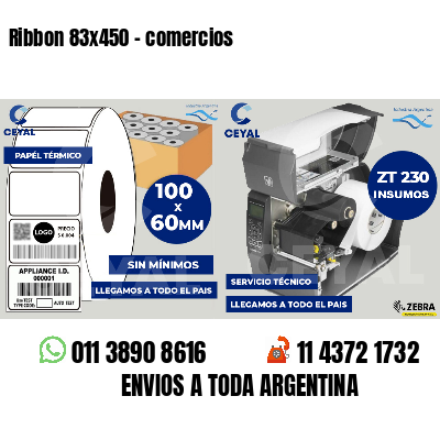 Ribbon 83x450 - comercios