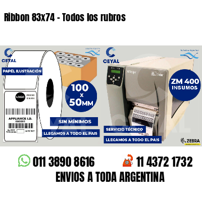 Ribbon 83x74 - Todos los rubros