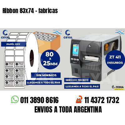Ribbon 83x74 - fabricas