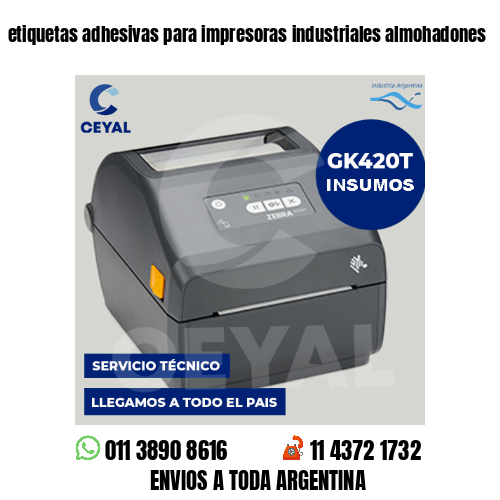 etiquetas adhesivas para impresoras industriales almohadones