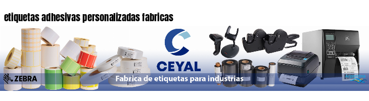 etiquetas adhesivas personalizadas fabricas