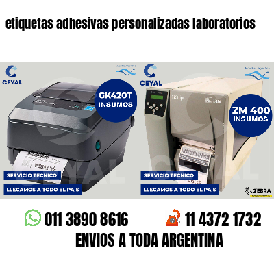 etiquetas adhesivas personalizadas laboratorios