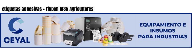 etiquetas adhesivas   ribbon hl35 Agricultores