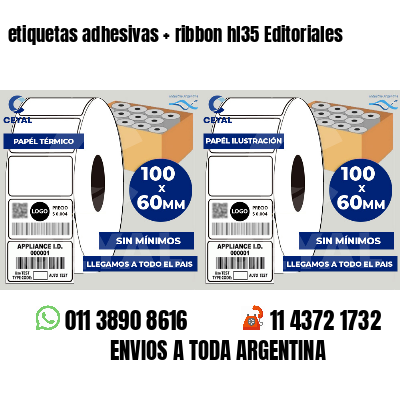 etiquetas adhesivas ribbon hl35 Editoriales