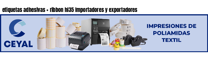 etiquetas adhesivas   ribbon hl35 Importadores y exportadores