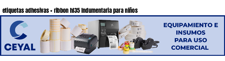 etiquetas adhesivas ribbon hl35 Indumentaria para niños