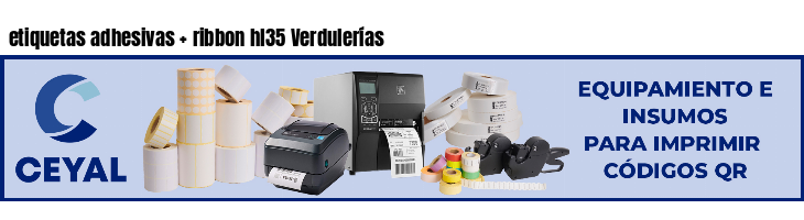 etiquetas adhesivas ribbon hl35 Verdulerías