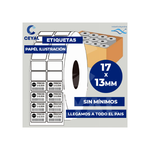 etiquetas adhesivas termicas Gráficas
