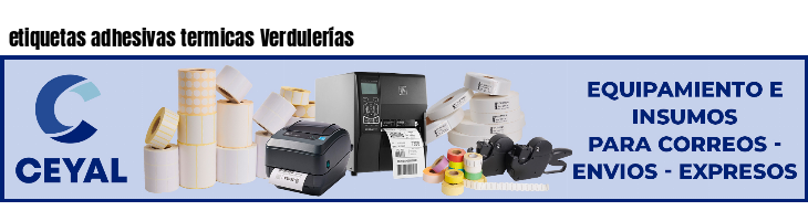 etiquetas adhesivas termicas Verdulerías