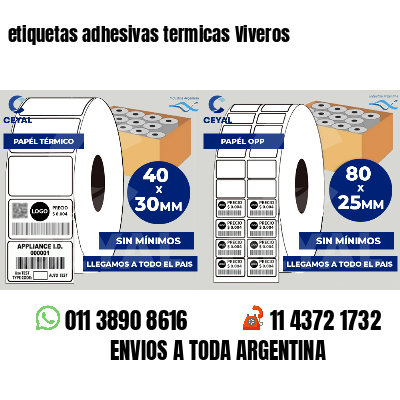 etiquetas adhesivas termicas Viveros
