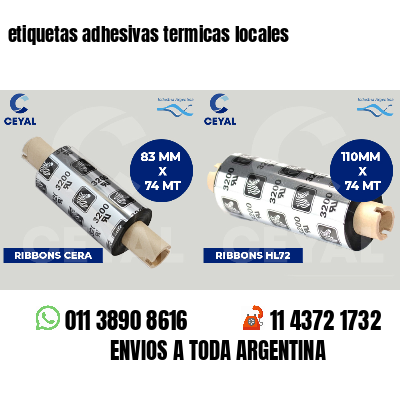 etiquetas adhesivas termicas locales