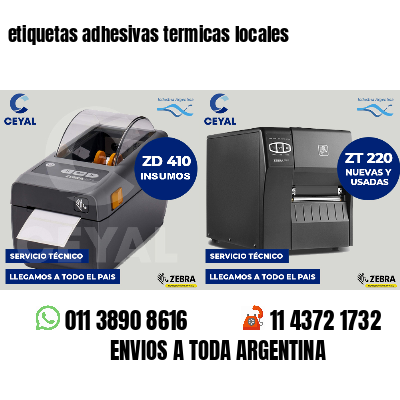 etiquetas adhesivas termicas locales