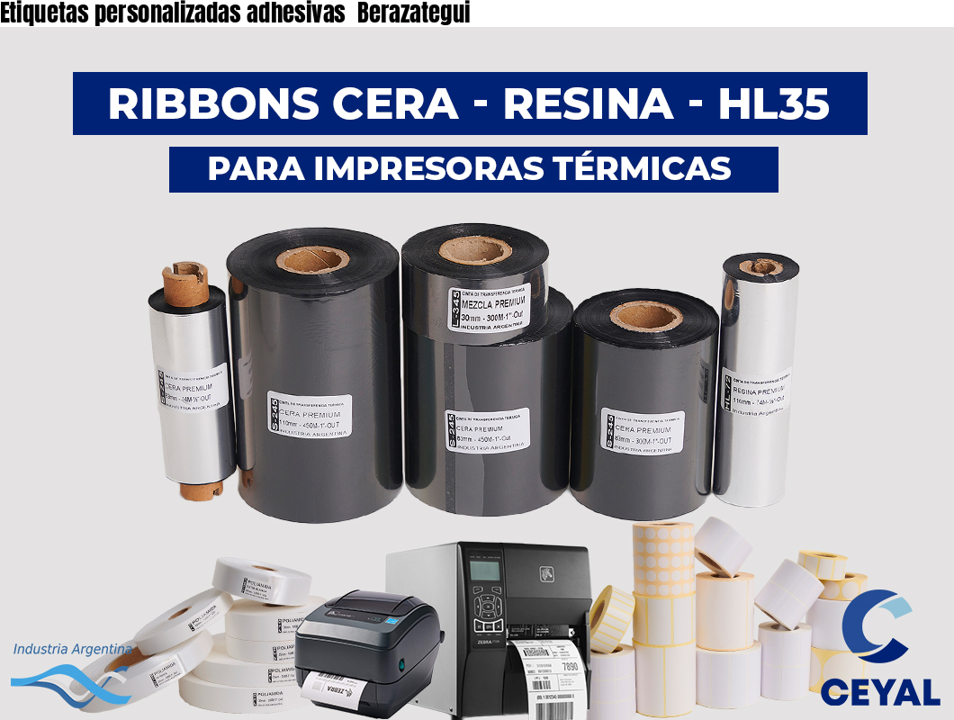 Etiquetas personalizadas adhesivas  Berazategui