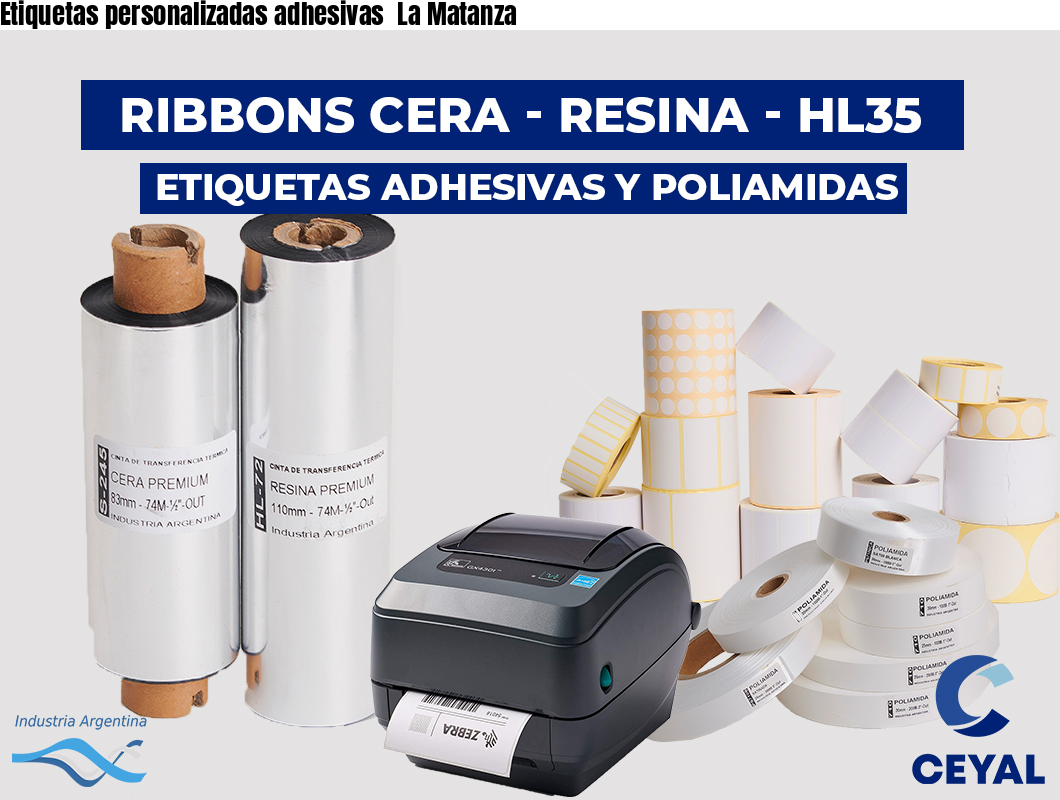 Etiquetas personalizadas adhesivas  La Matanza